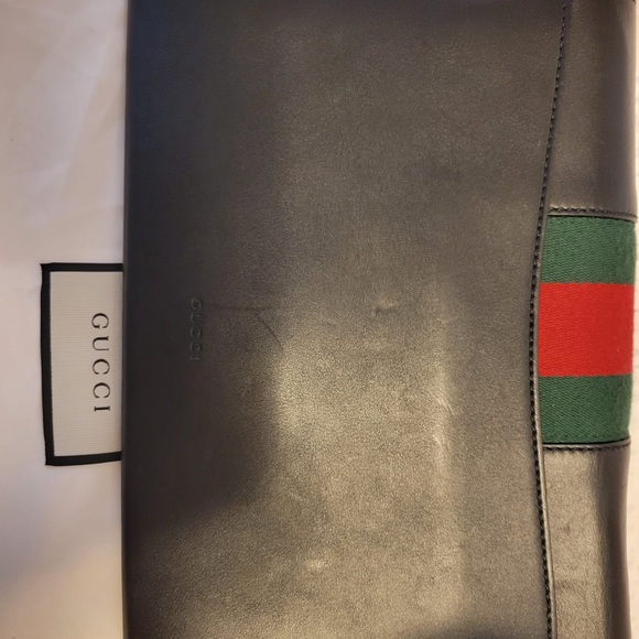 Gucci Sylvie web leather - Picture 5 of 10